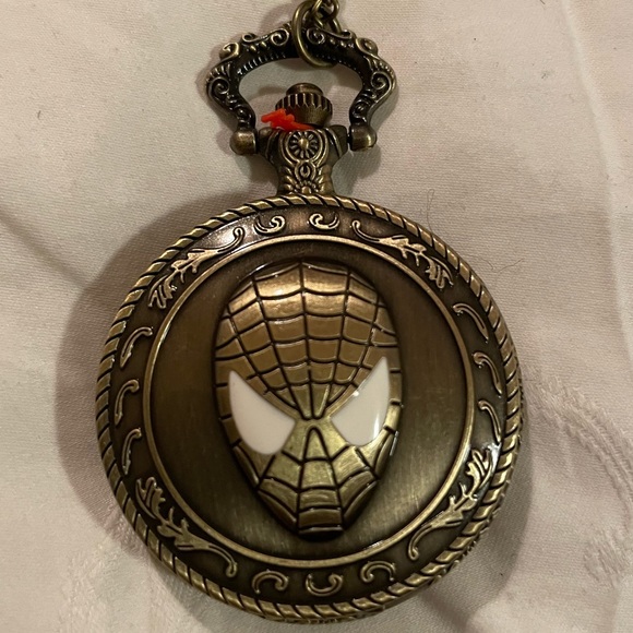 Spiderman Steampunk Spider-Man spider pocket watch New - Picture 5 of 5